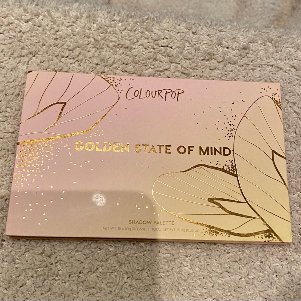 Colourpop Golden State of Mind Palette